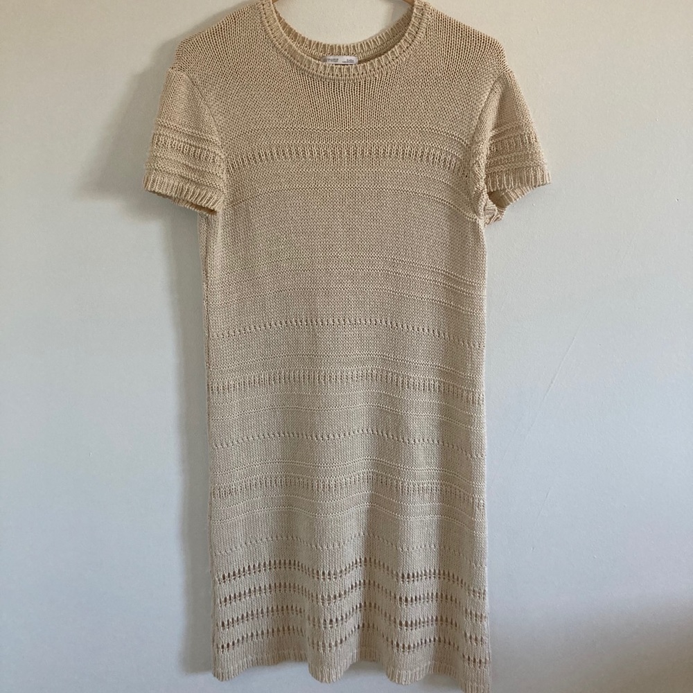Zara lightweight knit sweater dress